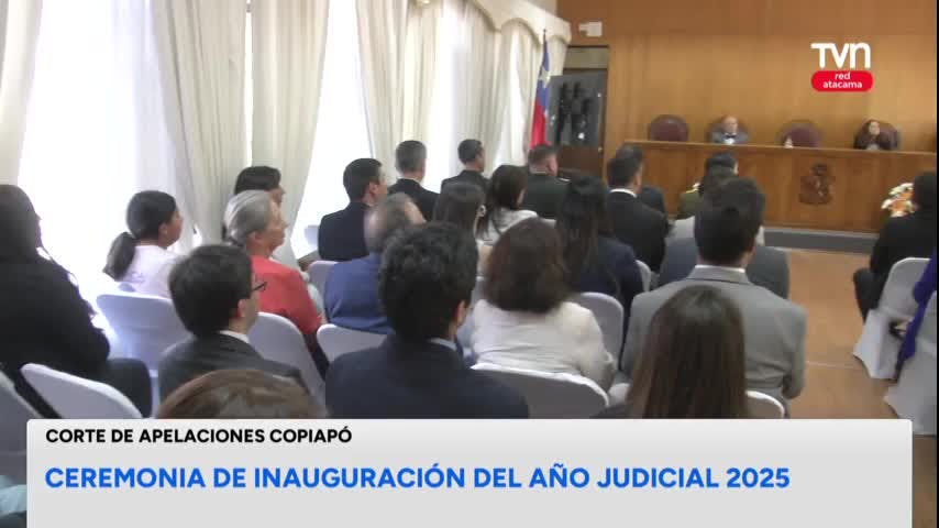Copiapó: Inauguran año judicial 2025