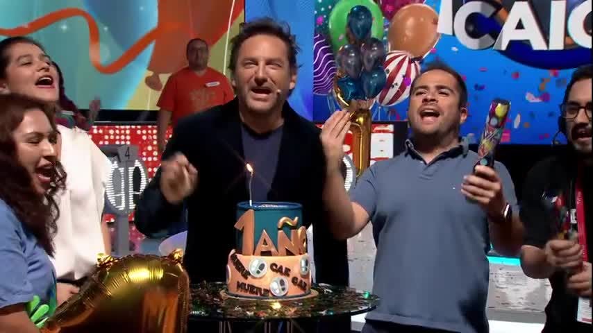 Feliz cumpleaños ¡Ahora Caigo!: así se celebró su año de vida