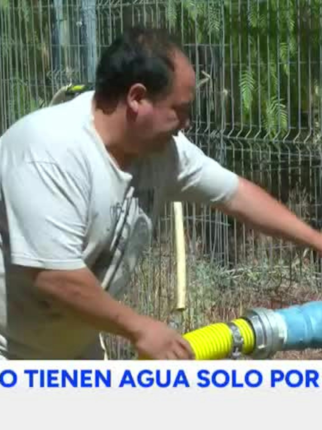 A veces agua por 5 horas y otras veces nada: La realidad de Batuco