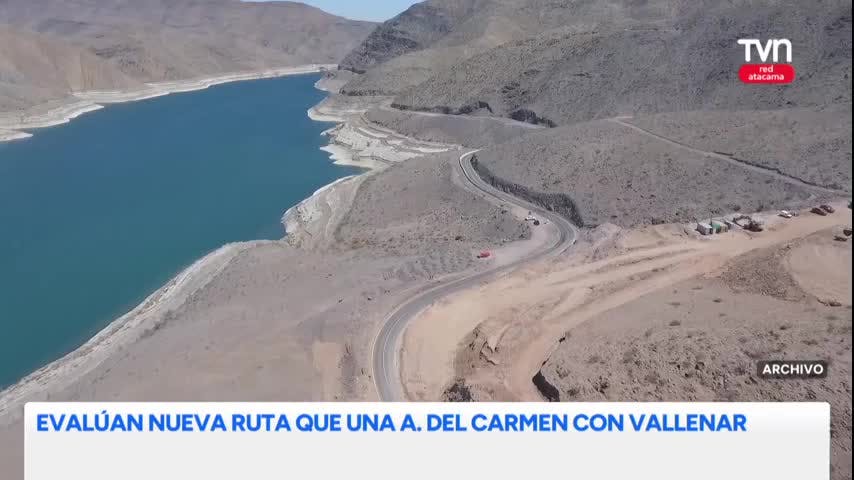 Grietas: Evalúan nueva ruta A. del Carmen - Vallenar