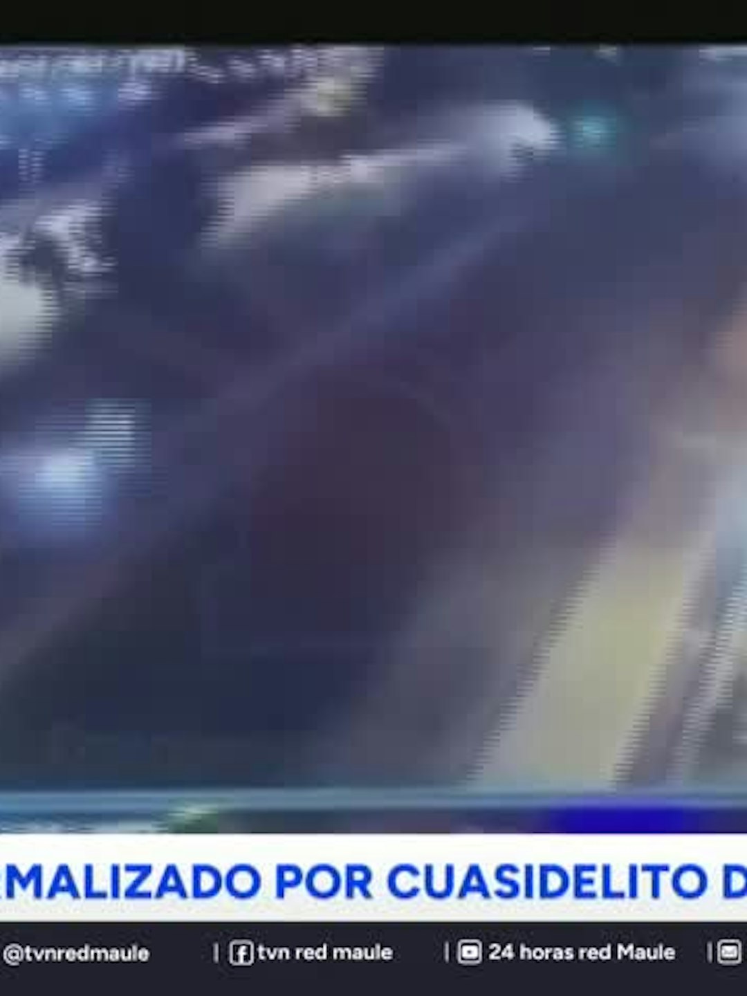 Conductor que sobrevivió fue formalizado en el hospital