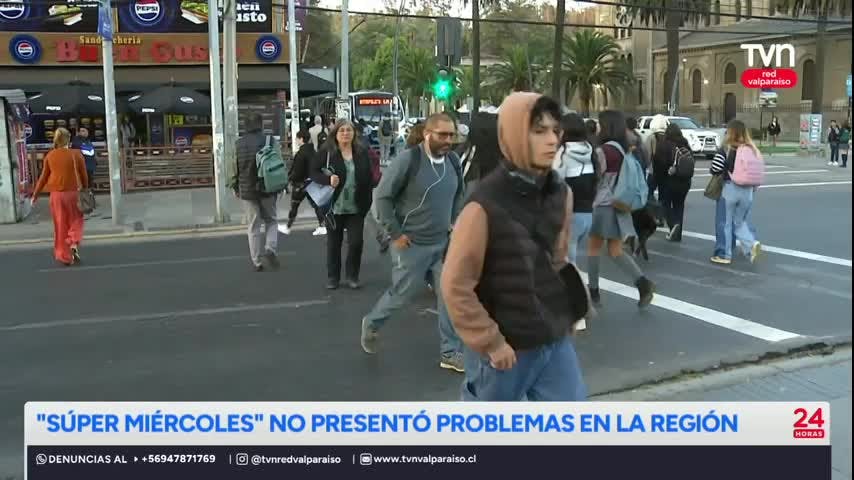 24 Horas Central Red Valparaíso, Miércoles 5 de Marzo 2025