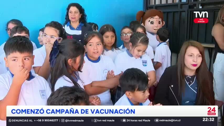 Comenzó la campaña de vacunación en Talca
