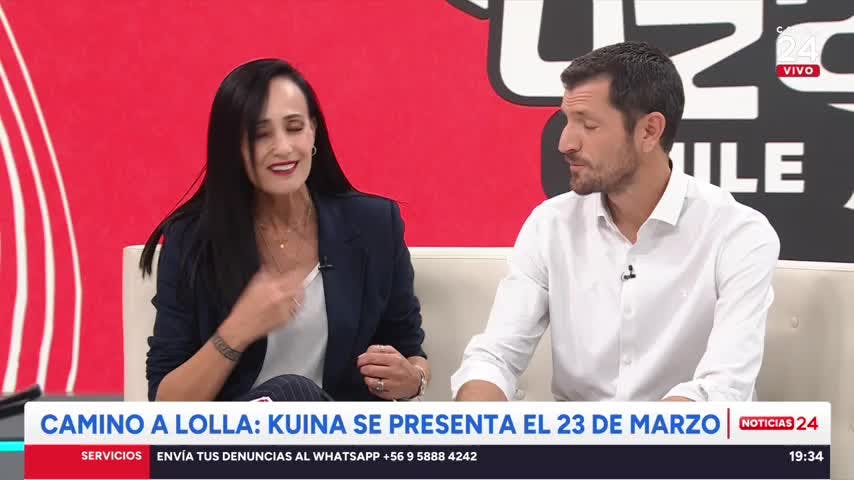 Camino a Lolla: Kuina se presenta el 23 de marzo