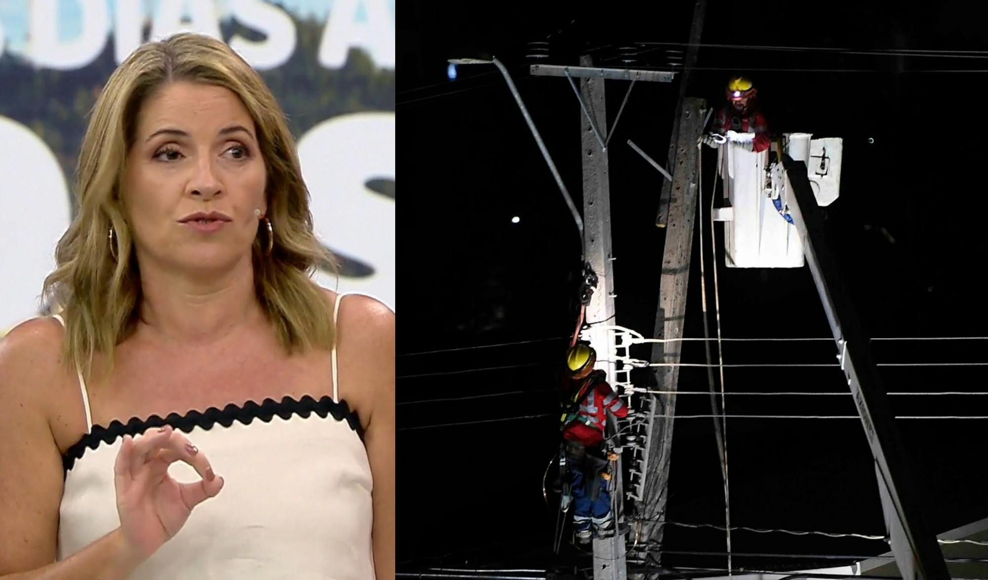 La preocupación de Monse por estado del cableado eléctrico ante una emergencia natural en la RM 