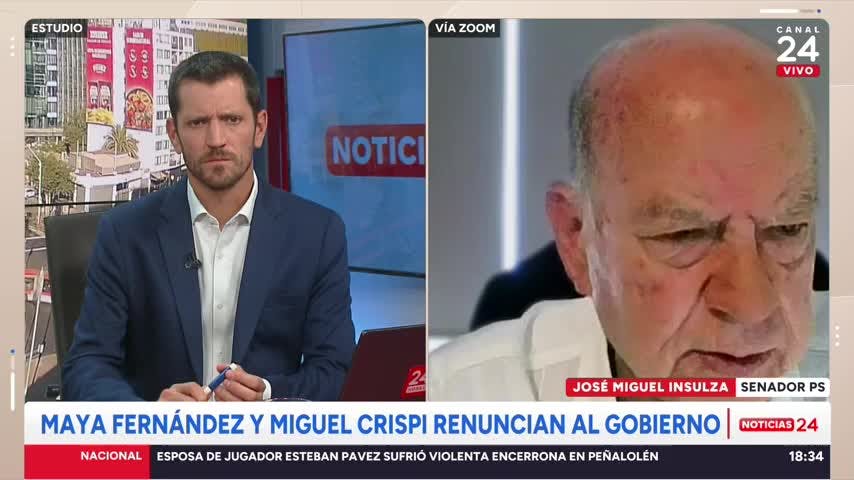 Senador Insulza: “Si la ministra Jara renuncia, pasa a ser candidata y, en una coalición amplia, nadie podría evitar una primaria”