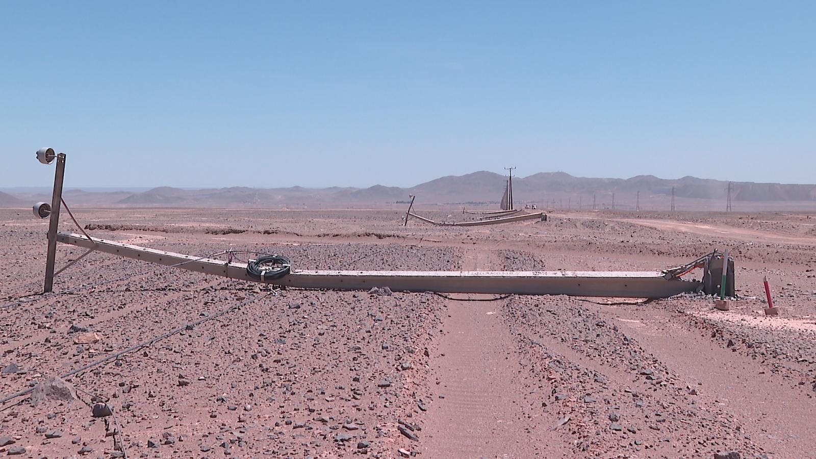 La localidad de Sierra Gorda queda sin energía eléctrica tras un nuevo robo de cables 