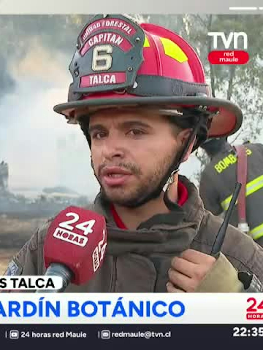 Fuego afectó una hectárea de terreno
