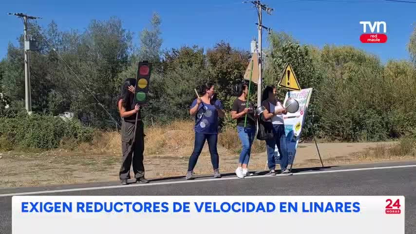 Apoderados del colegio Valentín Letelier de Linares piden reductores de velocidad
