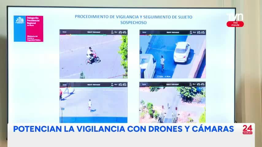 Potencian televigilancia con drones y cámaras