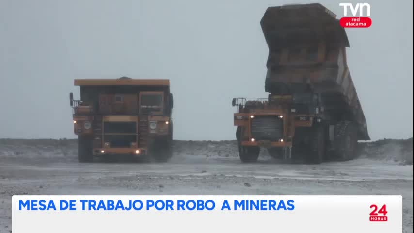 Preocupación por robos en faenas mineras