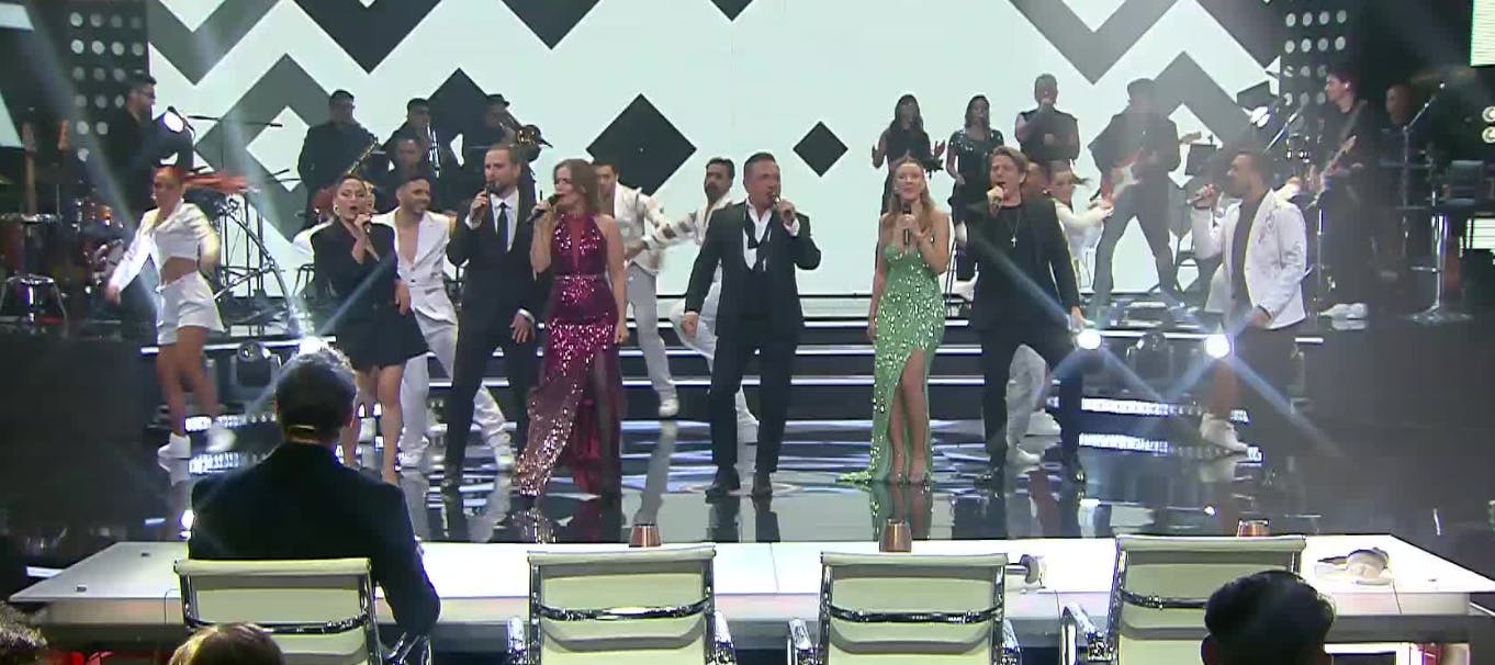 El equipo de "Mi Nombre Es" se luce al interpretar "The Rhythm of the Night" en la gran final