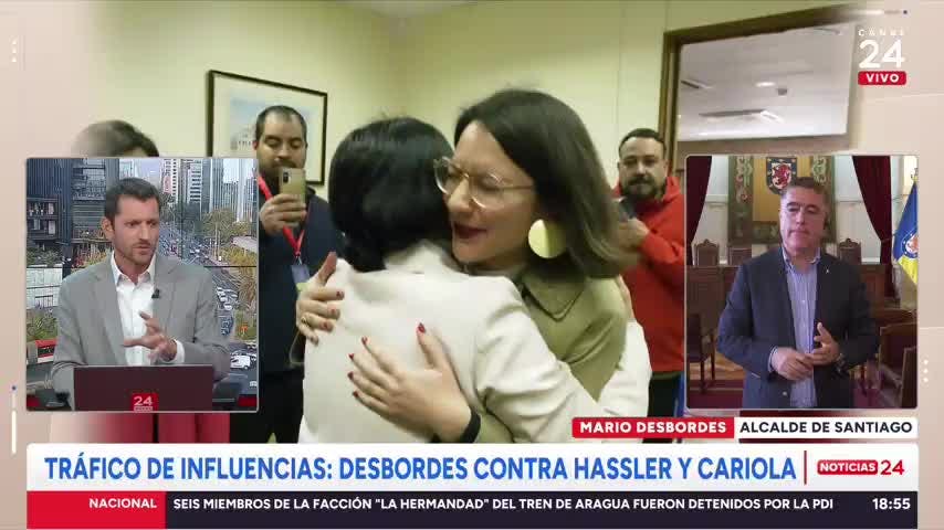 Desbordes y querella contra Hassler y Cariola: “Con los whatsapp se presume tráfico de influencias”