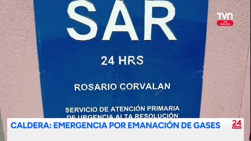 Evacúan centros de salud de Caldera