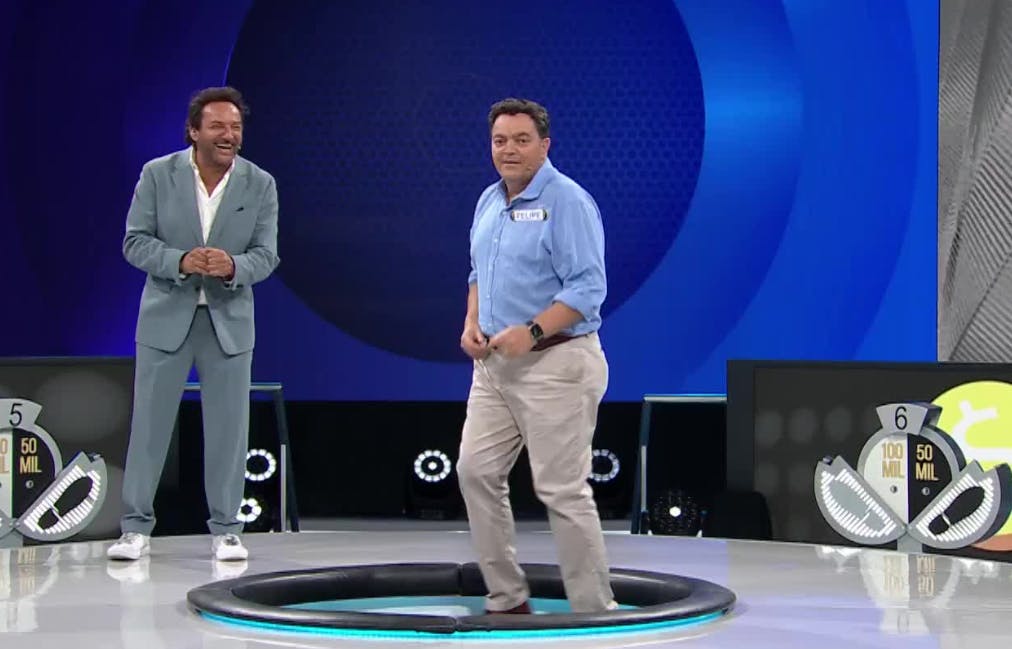 Felipe Izquierdo deslumbra con sus pasos de baile en ¡Ahora Caigo! Prime
