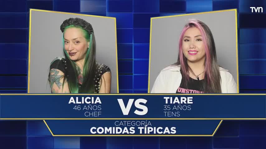 Alicia enfrenta a Tiare, quién viene por su revancha