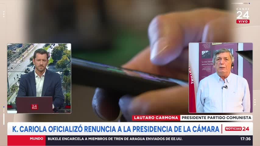 Presidente del PC y filtración de chats Cariola-Hassler: “La Fiscalía debe dar explicaciones”