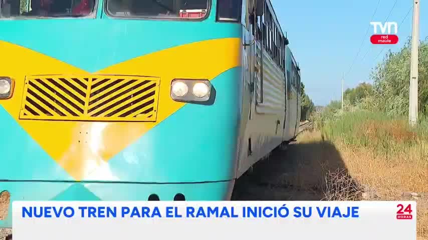 Nuevo tren para el Ramal inició su viaje