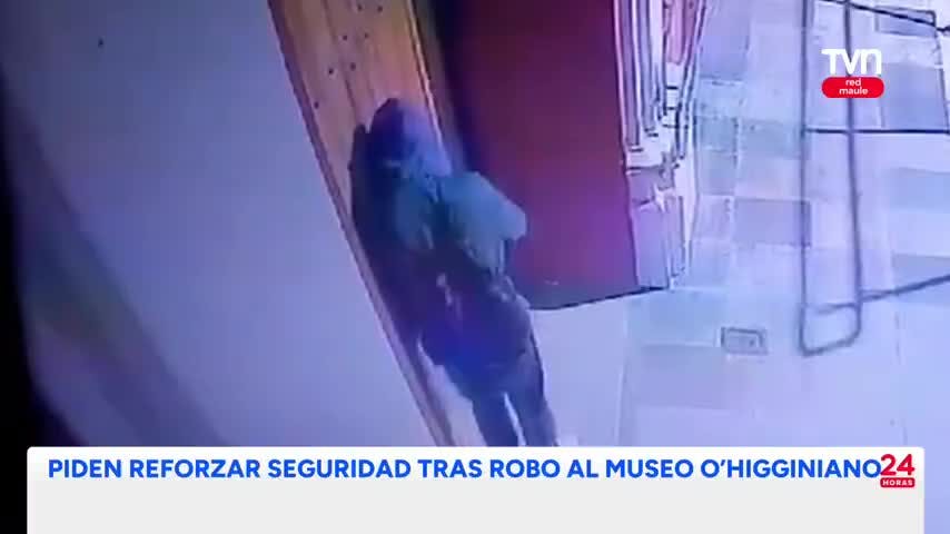 Piden reforzar seguridad tras robo al Museo O'Higginiano