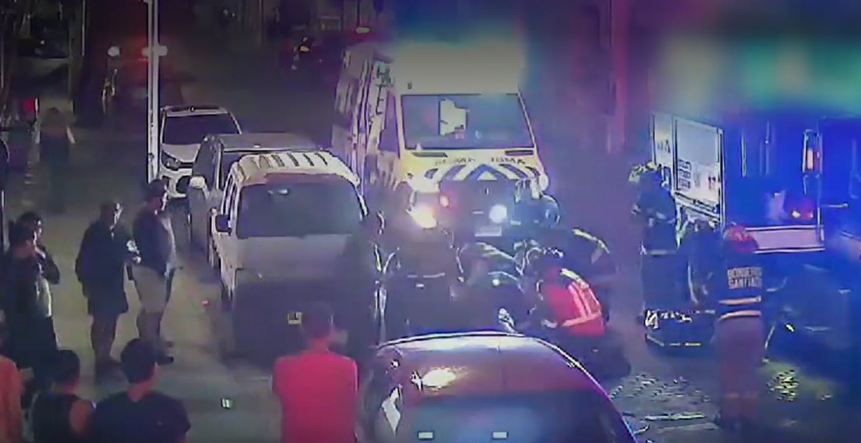 VIDEO | Minutos de terror en Barrio Brasil: hermanos fueron atacados por desconocidos