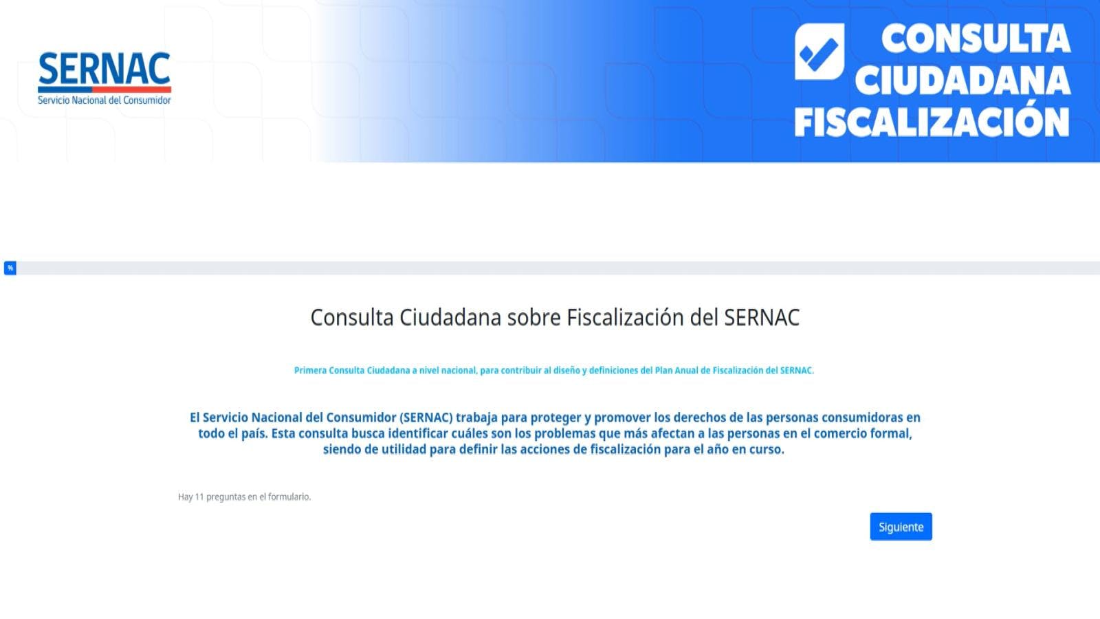 SERNAC anuncia importante consulta ciudadana 