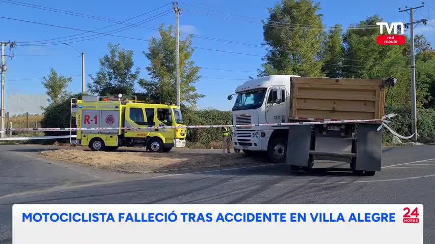 Motociclista de 17 años falleció en accidente