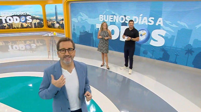 ¿Vino con pijama?: El look de Eduardo Fuentes que llamó la atención en el "Buenos Días a Todos"