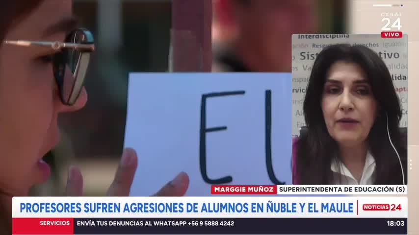 Superintendenta de Educación (s): “Las agresiones a docentes son inaceptables”