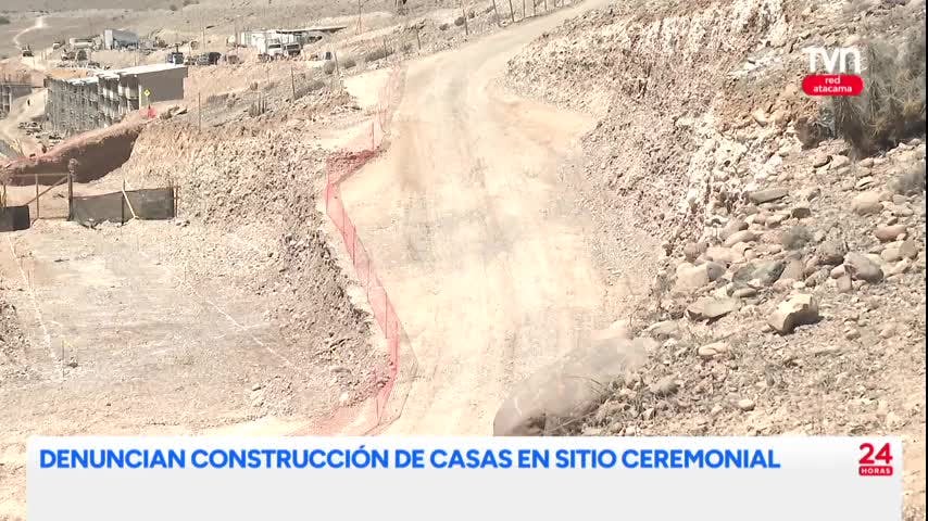Denuncian construcción de casas en sitio ceremonial