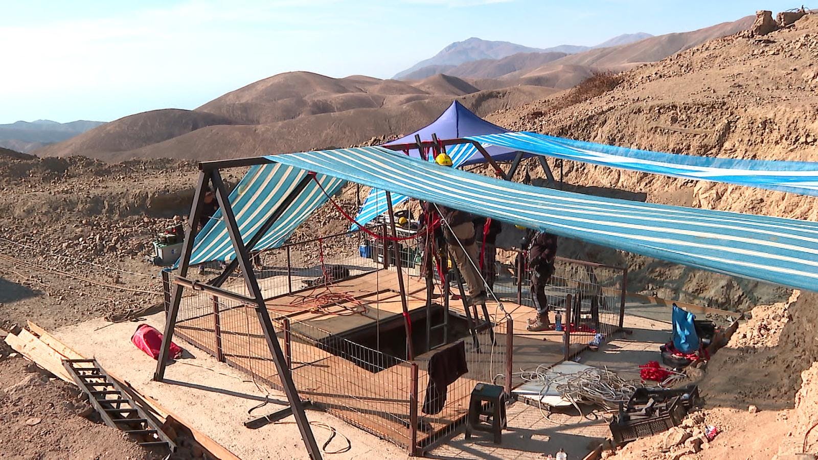 Retoman plan de búsqueda de detenidos desaparecidos en mina la Veleidosa de Tocopilla 