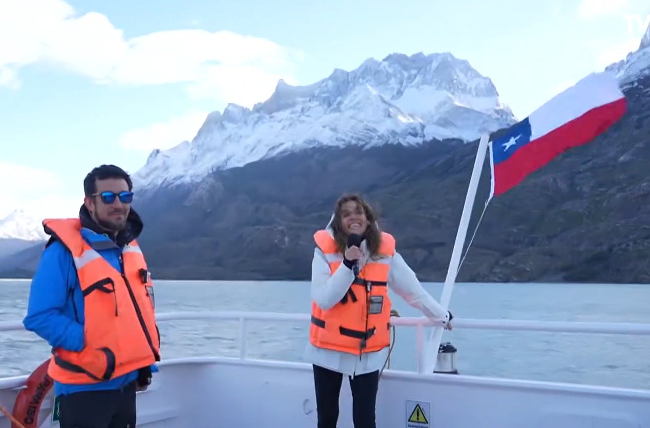 Transmisión histórica: María Luisa Godoy nos presenta el glaciar Grey