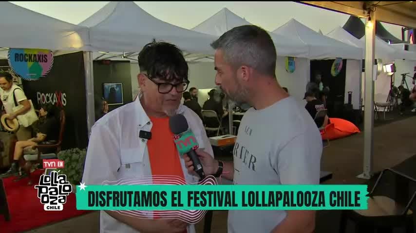 "Estoy llenito de amor": Joe Vasconcellos agradece el cariño de la gente en Lollapalooza 2025