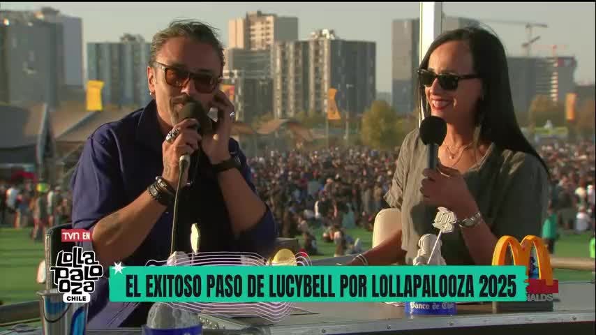 El exitoso paso de Lucybell por Lollapalooza Chile 2025