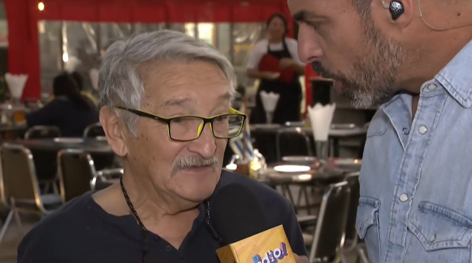 La historia del políglota del Mercado Central 
