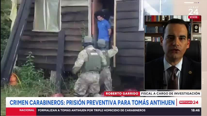 Fiscal Garrido tras prisión preventiva para Tomás Antihuen: “Los carabineros de Cañete fueron fusilados”