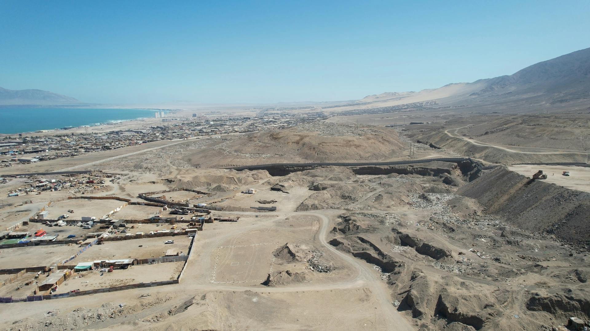 Inician estudio de suelo para determinar  cuál será el destino del terreno del ex vertedero la Chimba 