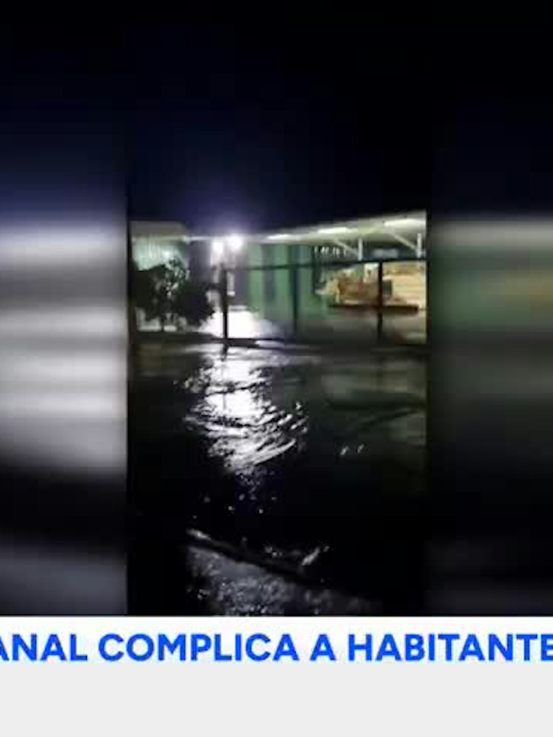 Desborde de canal afectó a una casa y dos locales en Colbún