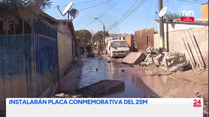 Instalarán placa conmemorativa del 25M