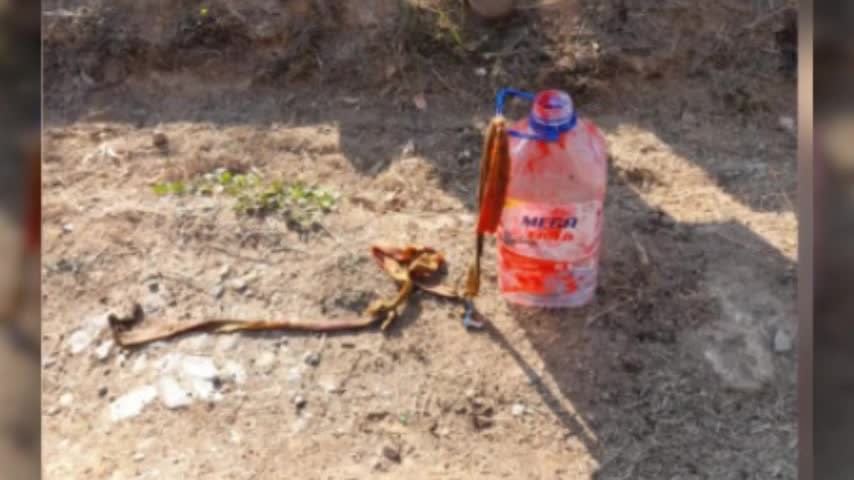 Encuentran bidón con acelerante en cerro de Talcahuano