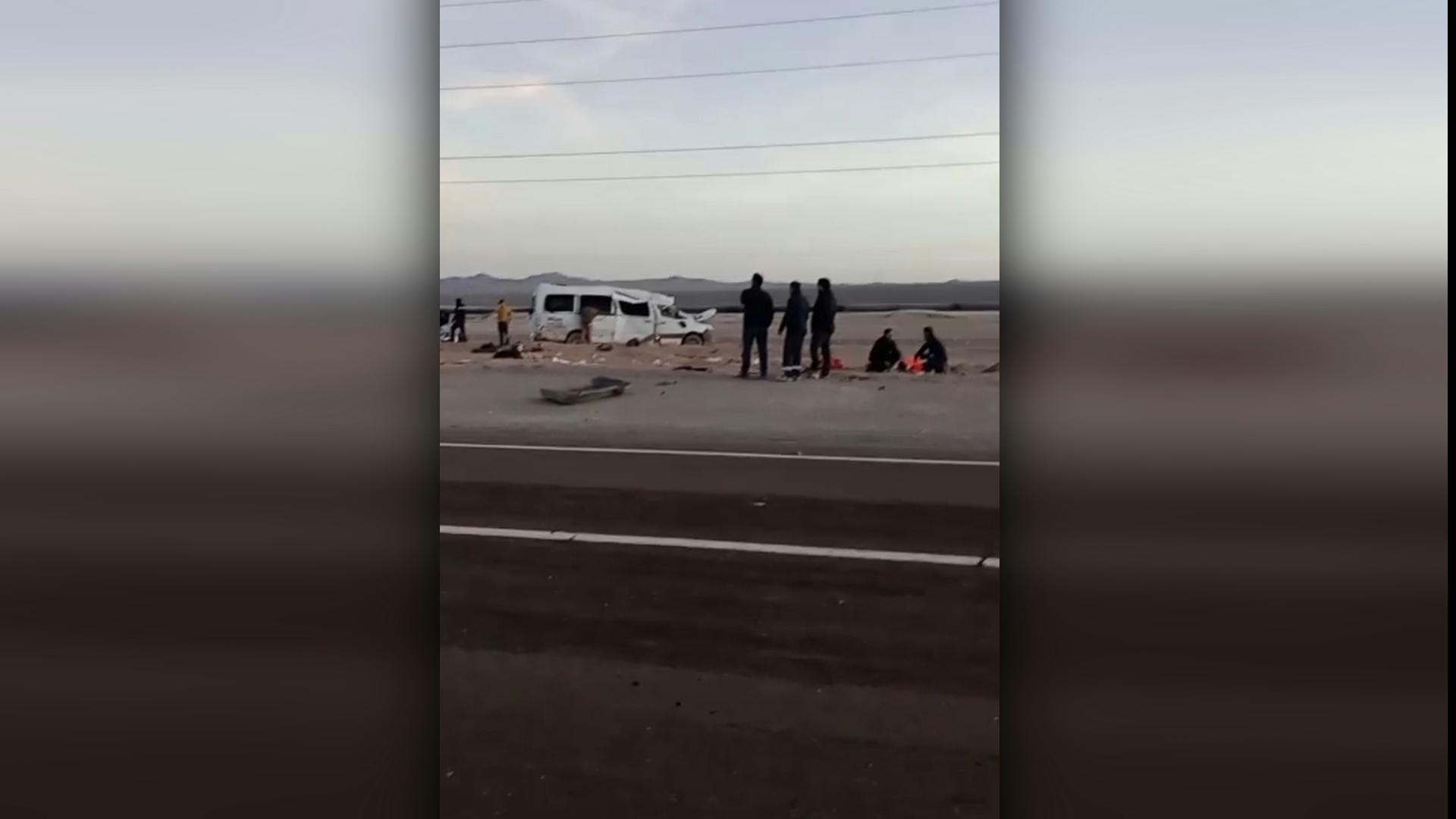 Tres fallecidos en accidente carretero cerca de María Elena