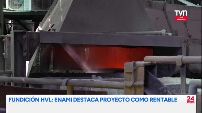 Fundición HVL: Enami destaca proyecto como rentable