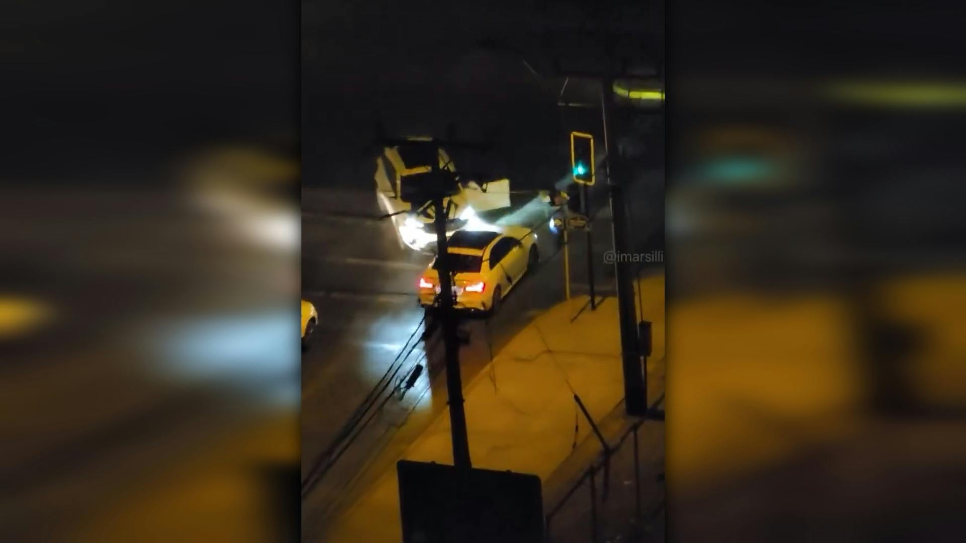 Confuso incidente vial se registró en concurrida avenida de Antofagasta
