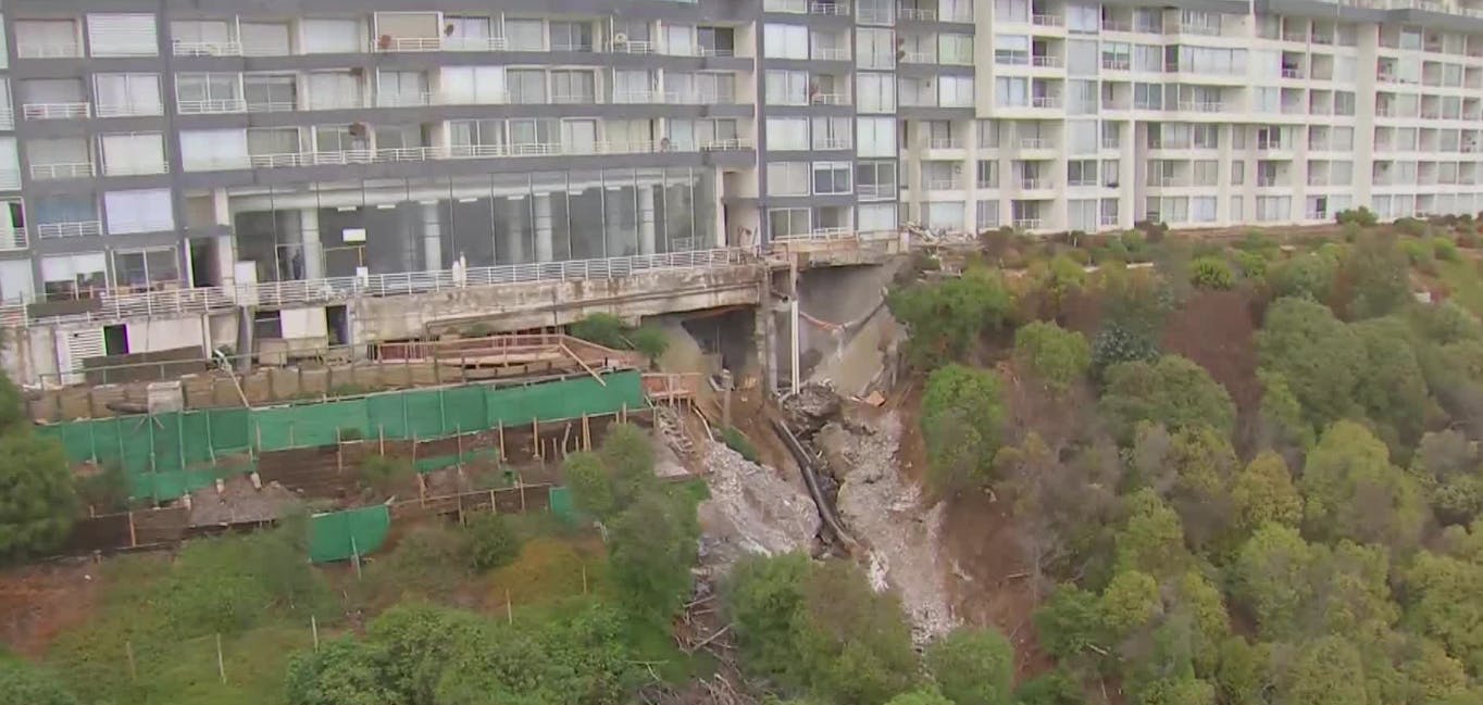 Alerta por reactivación del socavón de Reñaca