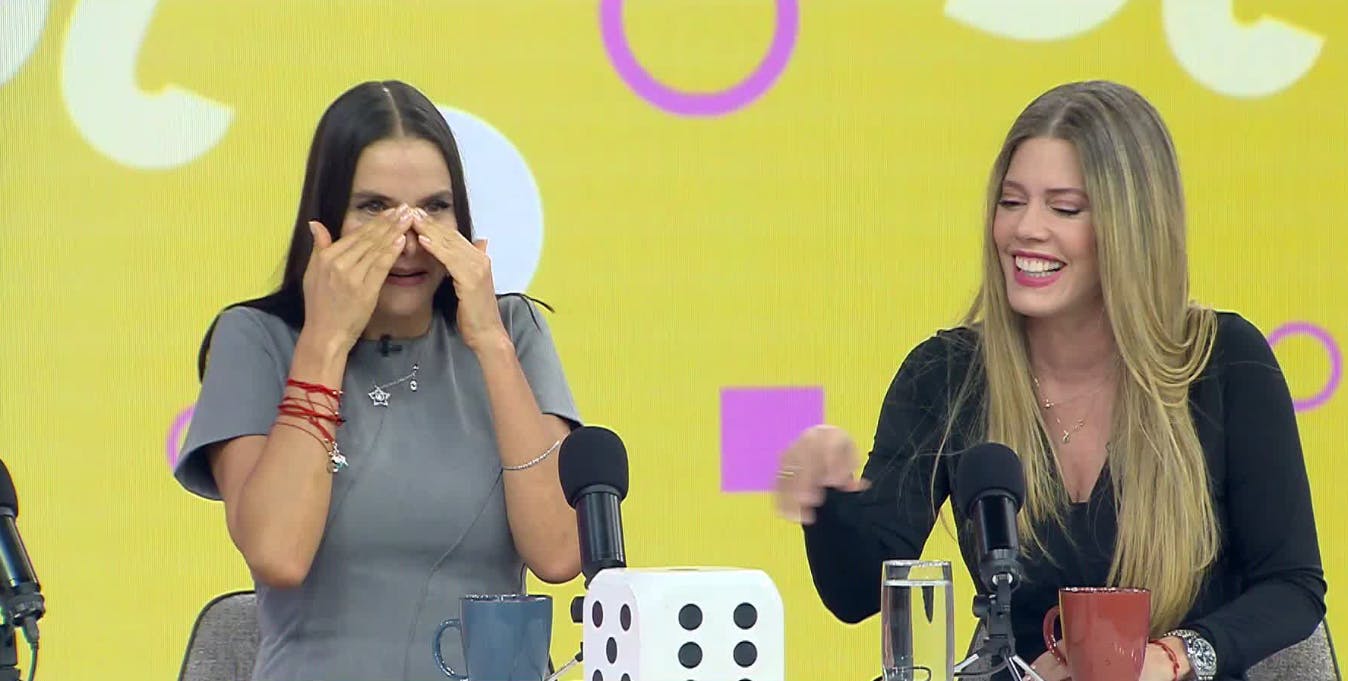 El ataque de risa de Lorna Cepeda y Natalia Ramírez en "El Medio Día"