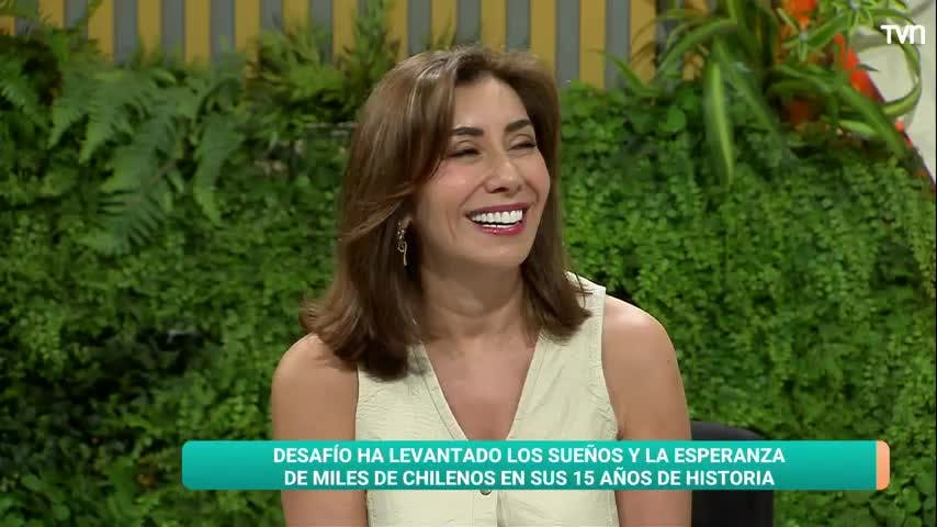Carmen Gloria se emociona por reconocimiento a Desafío Levantemos Chile