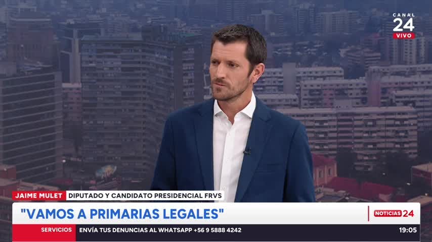 Jaime Mulet y candidatura presidencial: Podemos pasar a la papeleta directamente pero la idea es participar de primarias