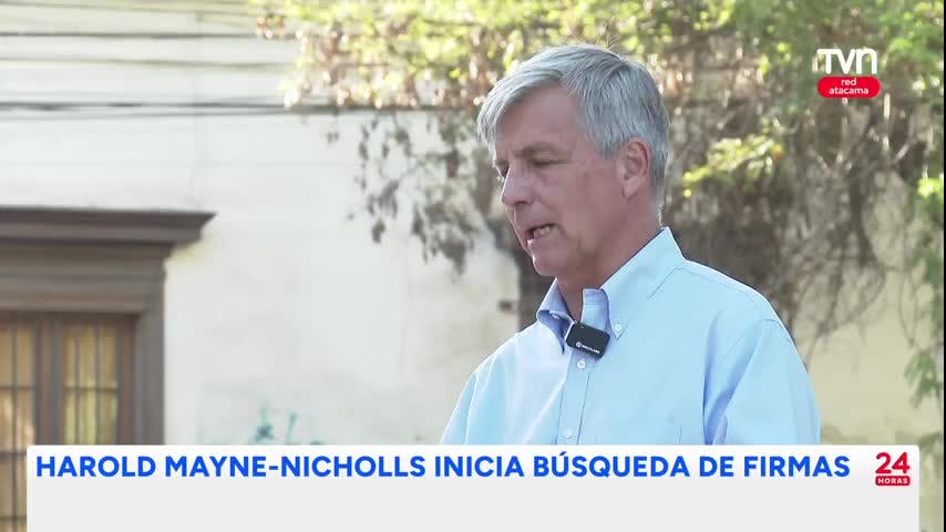 Harold Mayne-Nicholls va por la carrera presidencial
