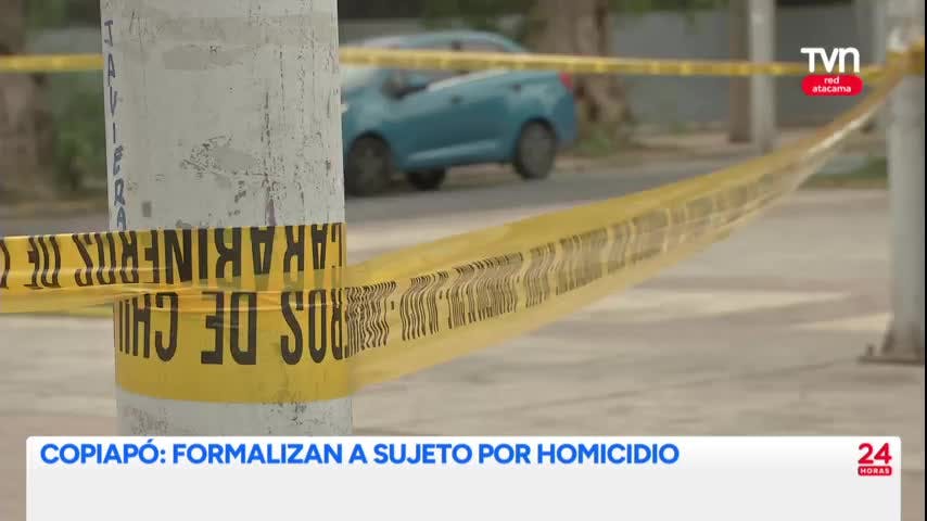 Copiapó: Formalizan a sujeto por homicidio