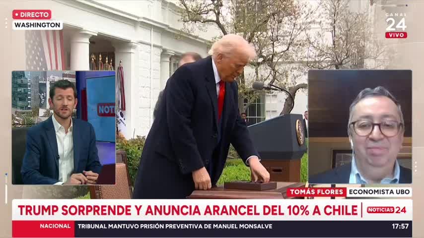 Economista e impuesto global adicional anunciado por Trump: Al parecer el cobre en particular no tendría un impuesto especial”