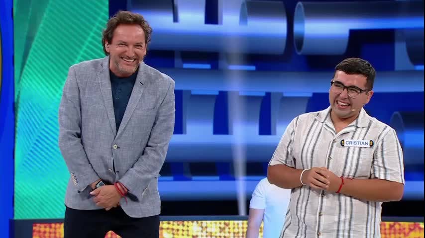 "Buena suerte en el juego...": Romántico momento en "Ahora Caigo"